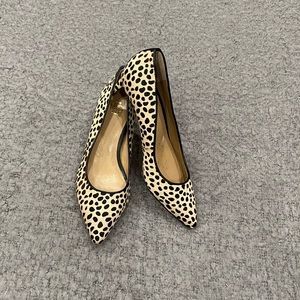 Ann Taylor "ERYN" Animal Print Heels